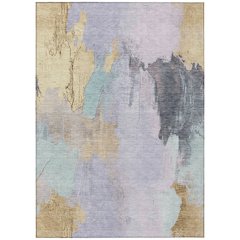 Machine Washable Indoor/Outdoor Chantille Lavender 10' x 14' Rug