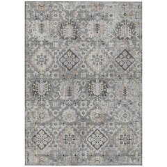 Machine Washable Indoor/Outdoor Chantille Gray 10' x 14' Rug