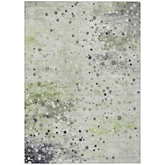 Machine Washable Indoor/Outdoor Chantille Aloe 10' x 14' Rug