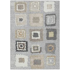 Machine Washable Indoor/Outdoor Chantille Gray 10' x 14' Rug