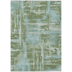 Machine Washable Indoor/Outdoor Chantille ACN2015 Cactus 10' x 14' Rug