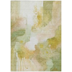 Machine Washable Indoor/Outdoor Chantille ACN2019 Fern 10' x 14' Rug