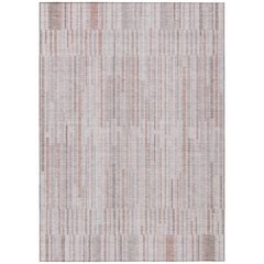 Machine Washable Indoor/Outdoor Chantille ACN2102 Coral 10' x 14' Rug