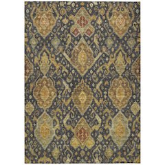 Machine Washable Indoor/Outdoor Chantille ACN2306 Gray 10' x 14' Rug
