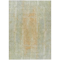 Machine Washable Indoor/Outdoor Chantille ACN2309 Green 10' x 14' Rug