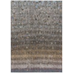 Machine Washable Indoor/Outdoor Chantille ACN2316 Brown 10' x 14' Rug