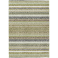 Machine Washable Indoor/Outdoor Chantille ACN2330 Green 10' x 14' Rug