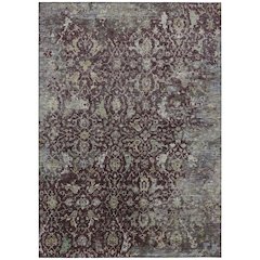 Machine Washable Indoor/Outdoor Chantille ACN2359 Red 10' x 14' Rug