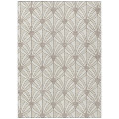 Machine Washable Indoor/Outdoor Chantille ACN2426 Ivory 10' x 14' Rug