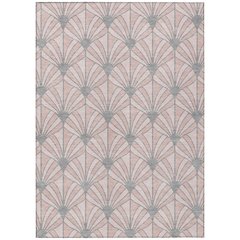 Machine Washable Indoor/Outdoor Chantille ACN2426 Pink 10' x 14' Rug