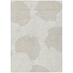Machine Washable Indoor/Outdoor Chantille ACN2506 Ivory 10' x 14' Rug