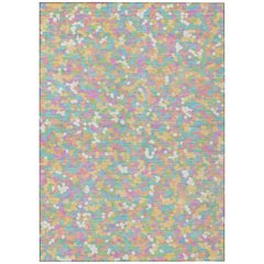 Machine Washable Indoor/Outdoor Chantille ACN2507 Green 10' x 14' Rug