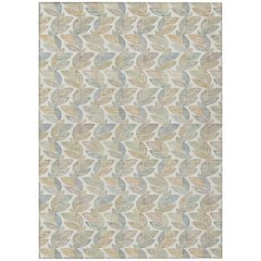 Machine Washable Indoor/Outdoor Chantille ACN2557 Ivory 10' x 14' Rug