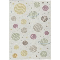 Machine Washable Indoor/Outdoor Chantille ACN2619 Ivory 10' x 14' Rug