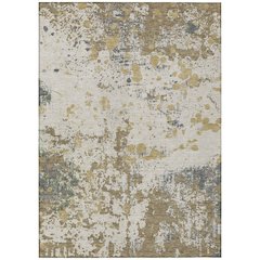 Machine Washable Indoor/Outdoor Chantille ACN2679 Ivory 10' x 14' Rug