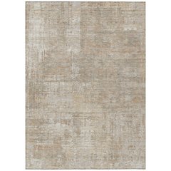 Machine Washable Indoor/Outdoor Chantille ACN2693 Ivory 10' x 14' Rug
