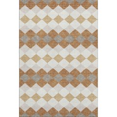 Premium Machine Washable Mayfield AMF1007 Copper 10' x 14' Rug