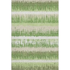 Premium Machine Washable Mayfield AMF1013 Green 10' x 14' Rug