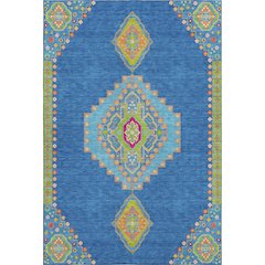 Premium Machine Washable Mayfield AMF1014 Denim 10' x 14' Rug