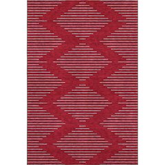 Premium Machine Washable Mayfield AMF1017 Red 10' x 14' Rug