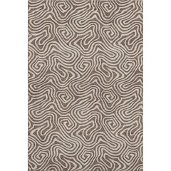 Premium Machine Washable Mayfield AMF1030 Brown 10' x 14' Rug