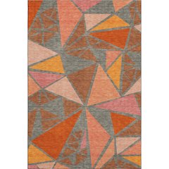 Premium Machine Washable Mayfield AMF1039 Rust 10' x 14' Rug