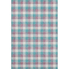 Premium Machine Washable Mayfield AMF1053 Teal 10' x 14' Rug