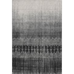 Premium Machine Washable Mayfield AMF1064 Black 10' x 14' Rug