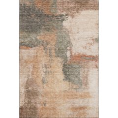 Premium Machine Washable Mayfield AMF1068 Terracotta 10' x 14' Rug