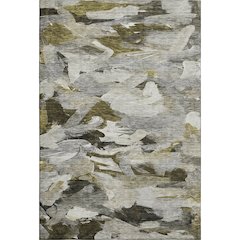 Premium Machine Washable Mayfield AMF1075 Granite 10' x 14' Rug