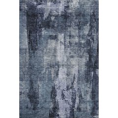 Premium Machine Washable Mayfield AMF1077 Navy 10' x 14' Rug