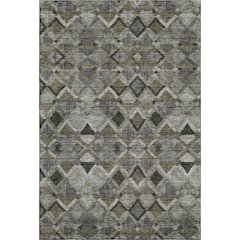 Premium Machine Washable Mayfield AMF1080 Gray 10' x 14' Rug