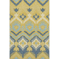 Premium Machine Washable Mayfield  Yellow 10' x 14' Rug