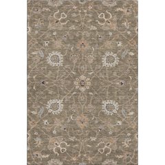 Premium Machine Washable Mayfield AMF1137 Brown 10' x 14' Rug