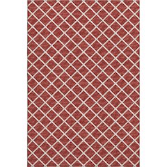 Premium Machine Washable Mayfield  Red 10' x 14' Rug
