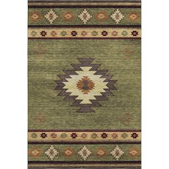 Premium Machine Washable Mayfield  Green 10' x 14' Rug