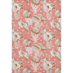 Premium Machine Washable Mayfield  Peach 10' x 14' Rug