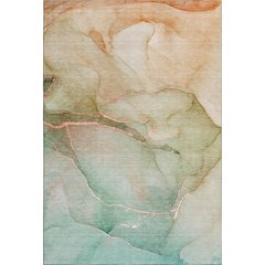 Premium Machine Washable Mayfield  Teal 10' x 14' Rug