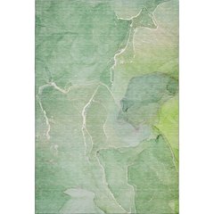 Premium Machine Washable Mayfield  Green 10' x 14' Rug