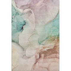 Premium Machine Washable Mayfield  Teal 10' x 14' Rug