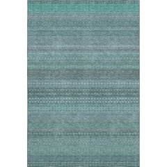 Premium Machine Washable Mayfield  Turquoise 10' x 14' Rug