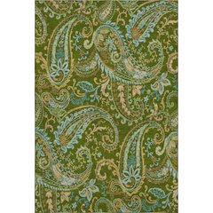 Premium Machine Washable Mayfield  Green 10' x 14' Rug