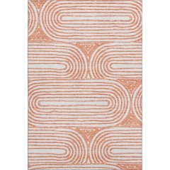 Premium Machine Washable Mayfield  Salmon 10' x 14' Rug