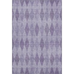 Premium Machine Washable Mayfield  Purple 10' x 14' Rug