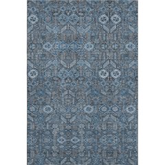 Premium Machine Washable Mayfield  Blue 10' x 14' Rug