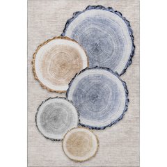 Premium Machine Washable Mayfield  Beige 10' x 14' Rug