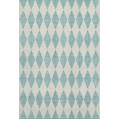 Premium Machine Washable Mayfield  Teal 10' x 14' Rug