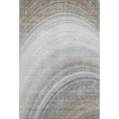Premium Machine Washable Mayfield  Gray 10' x 14' Rug