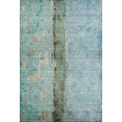 Premium Machine Washable Mayfield  Blue 10' x 14' Rug