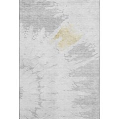 Premium Machine Washable Mayfield  Silver 10' x 14' Rug